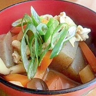 野菜たっぷりのけんちん汁